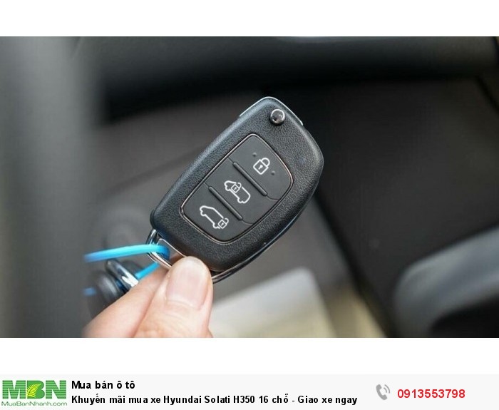 Khuyến mãi mua xe Hyundai Solati H350 16 chỗ - Giao xe ngay