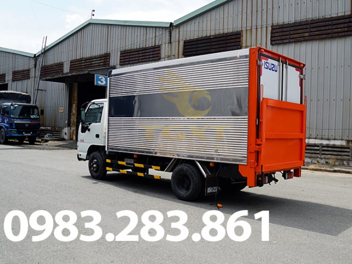 Bán xe tải Isuzu 1t9 bửng nâng|xe tải bửng nâng 1t9|xe tải 1t9 thùng kín bửng nâng — hỗ trợ trả góp.