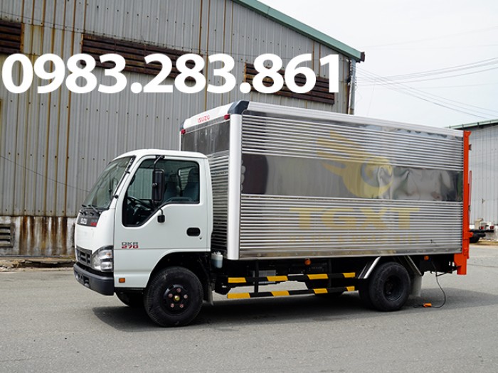 Bán xe tải Isuzu 1t9 bửng nâng|xe tải bửng nâng 1t9|xe tải 1t9 thùng kín bửng nâng — hỗ trợ trả góp.