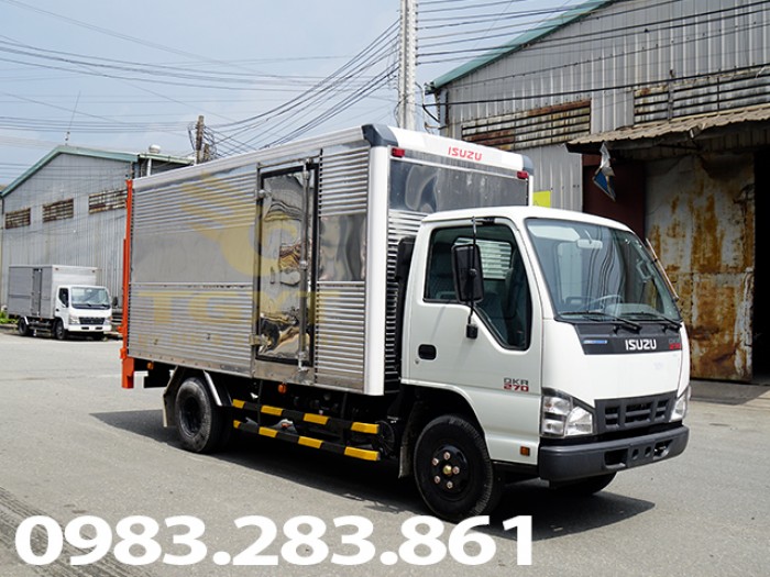 Bán xe tải Isuzu 1t9 bửng nâng|xe tải bửng nâng 1t9|xe tải 1t9 thùng kín bửng nâng — hỗ trợ trả góp.