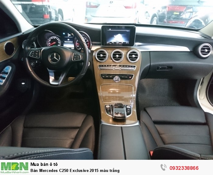 Bán Mercedes C250 Exclusive 2015 màu trắng