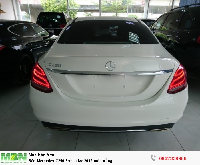 Bán Mercedes C250 Exclusive 2015 màu trắng