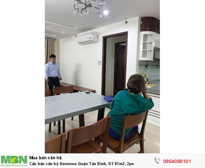 Cần bán căn hộ Harmona Quận Tân Bình, DT 81m2, 2pn
