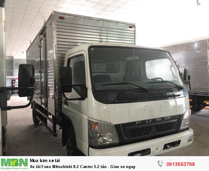 Xe tải Fuso Mitsubishi 8.2 Canter 5.2 tấn - Giao xe ngay