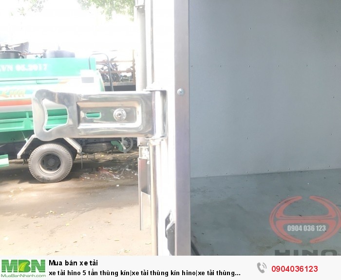 Xe tải Hino 5 tấn thùng kín| xe tải thùng kín Hino| xe tải thùng kín 5 tấn| xe tải Hino