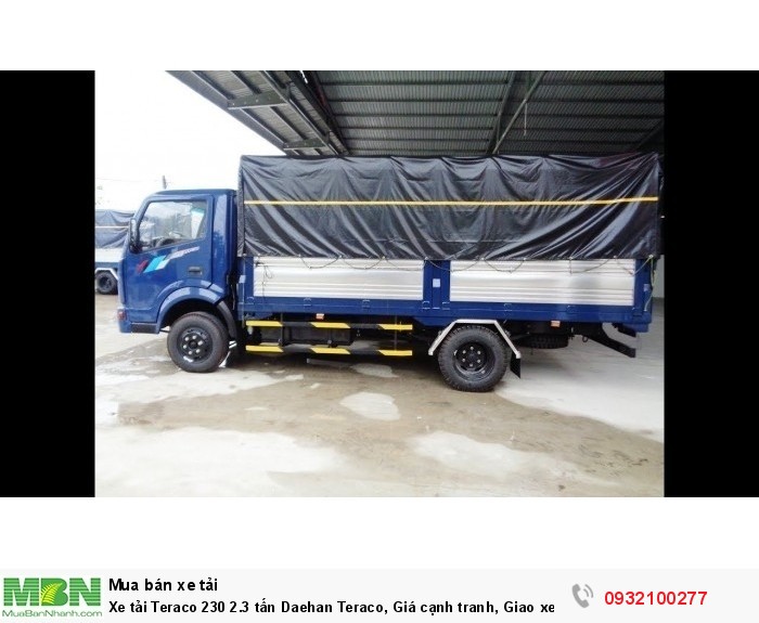 Xe tải Teraco 230 2.3 tấn Daehan Teraco, Giá cạnh tranh, Giao xe ngay‎