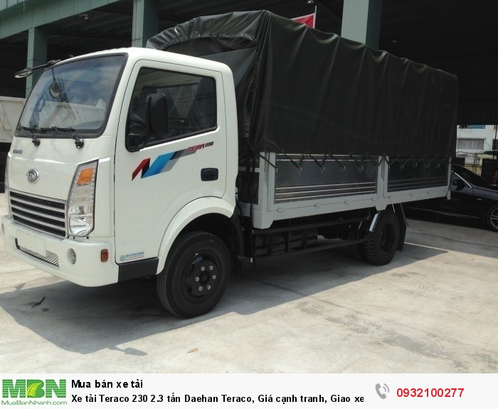 Xe tải Teraco 230 2.3 tấn Daehan Teraco, Giá cạnh tranh, Giao xe ngay‎