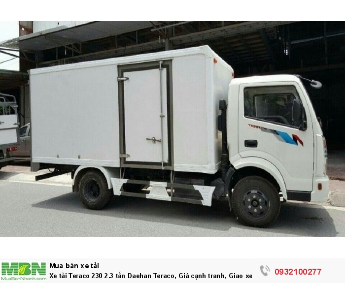 Xe tải Teraco 230 2.3 tấn Daehan Teraco, Giá cạnh tranh, Giao xe ngay‎