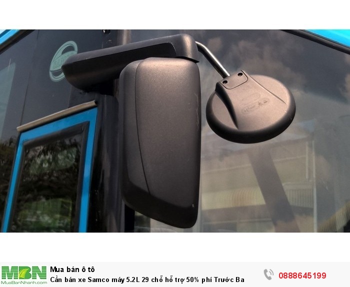 Cần bán xe Samco máy 5.2L 29 chỗ hỗ trợ 50% phí Trước Ba