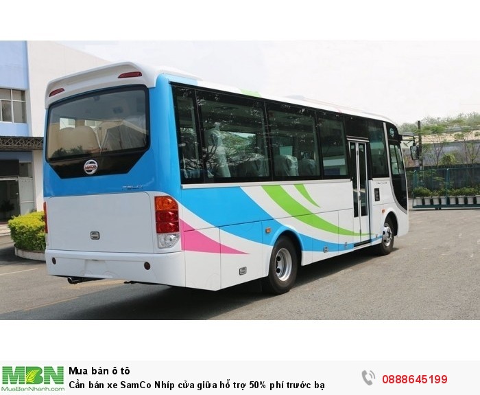 Cần bán xe SamCo Nhíp cửa giữa hỗ trợ 50% phí trước bạ