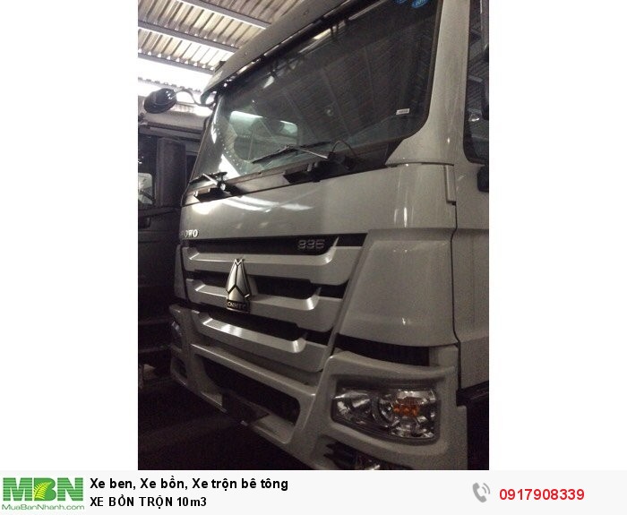 Xe Bồn Trộn 10M3