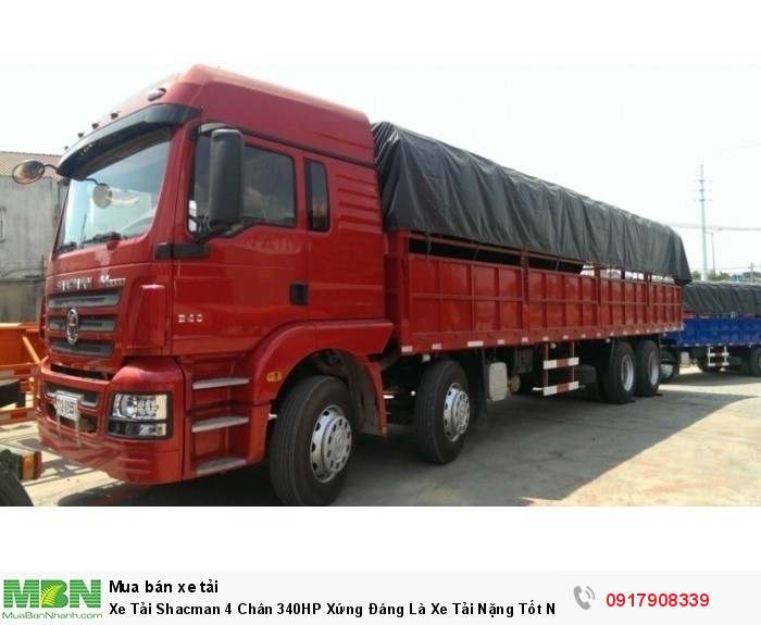 Xe Tải Shacman 4 Chân 340HP Xứng Đáng Là Xe Tải Nặng Tốt Nhất