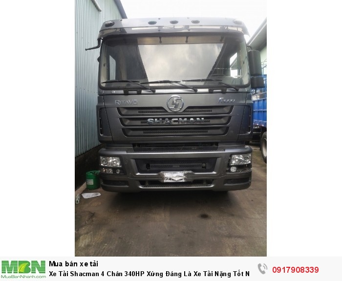 Xe Tải Shacman 4 Chân 340HP Xứng Đáng Là Xe Tải Nặng Tốt Nhất