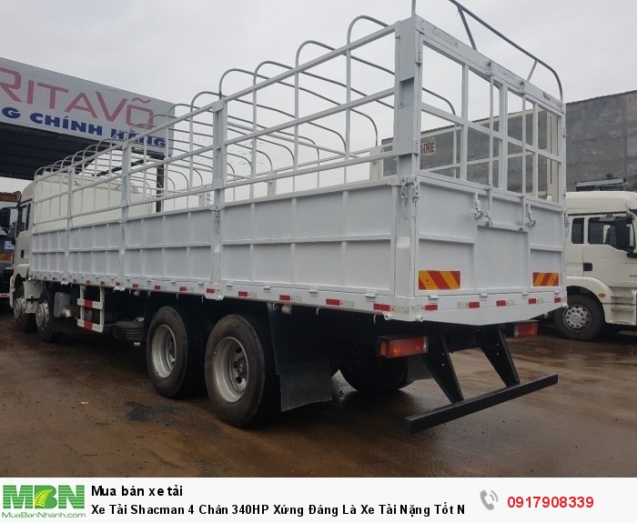 Xe Tải Shacman 4 Chân 340HP Xứng Đáng Là Xe Tải Nặng Tốt Nhất