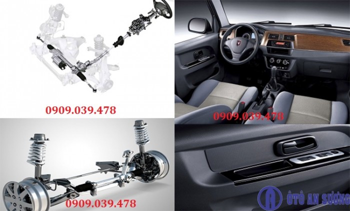 Xe Dongben Siêu Tải Trọng 1.2 Tấn