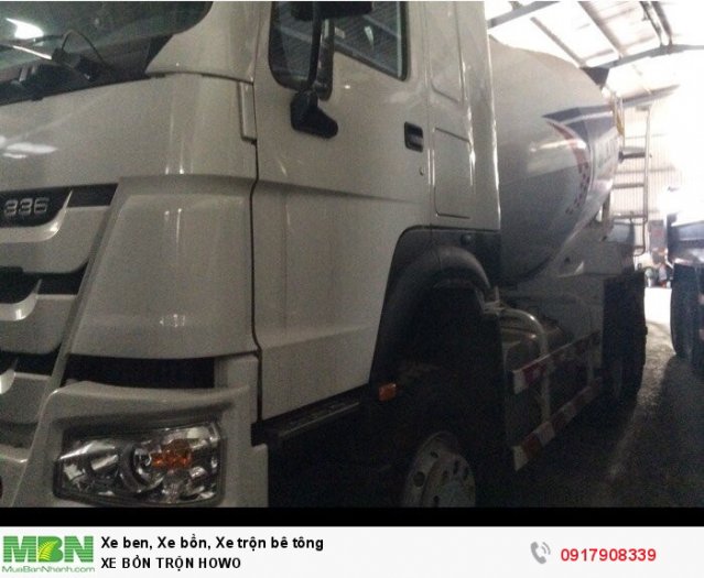 Xe Bồn Trộn Howo