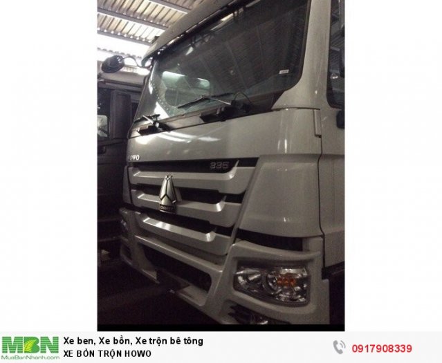 Xe Bồn Trộn Howo
