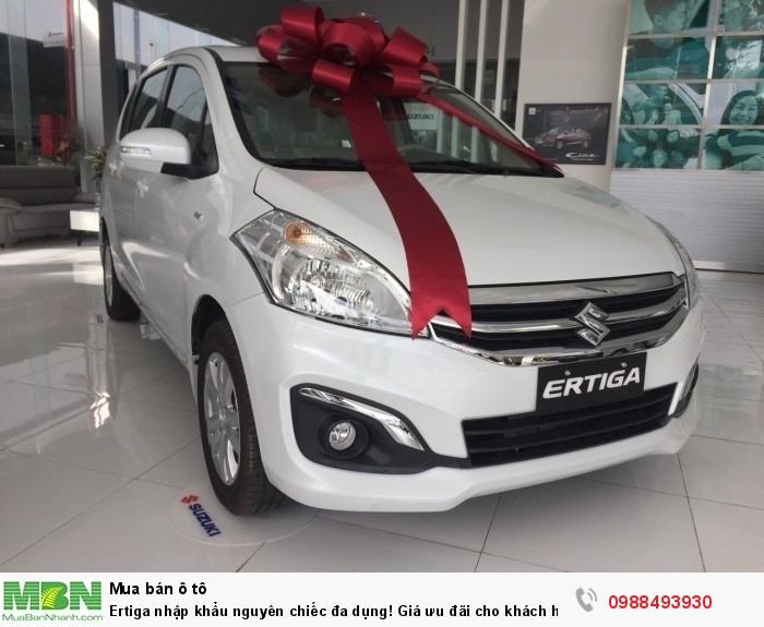 Ertiga nhập khẩu nguyên chiếc đa dụng! Giá ưu đãi cho khách hàng