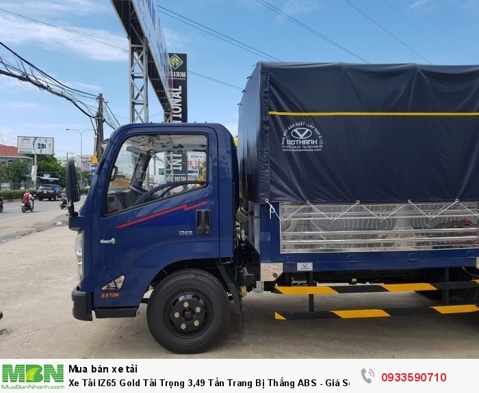 Xe Tải IZ65 Gold Tải Trọng 3,49 Tấn Trang Bị Thắng ABS - Giá Sốc