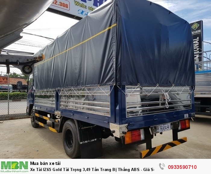 Xe Tải IZ65 Gold Tải Trọng 3,49 Tấn Trang Bị Thắng ABS - Giá Sốc