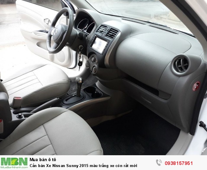 Cần bán Xe Nissan Sunny 2015 màu trắng xe còn rất mới