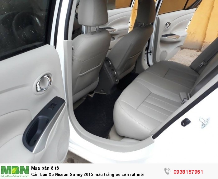 Cần bán Xe Nissan Sunny 2015 màu trắng xe còn rất mới