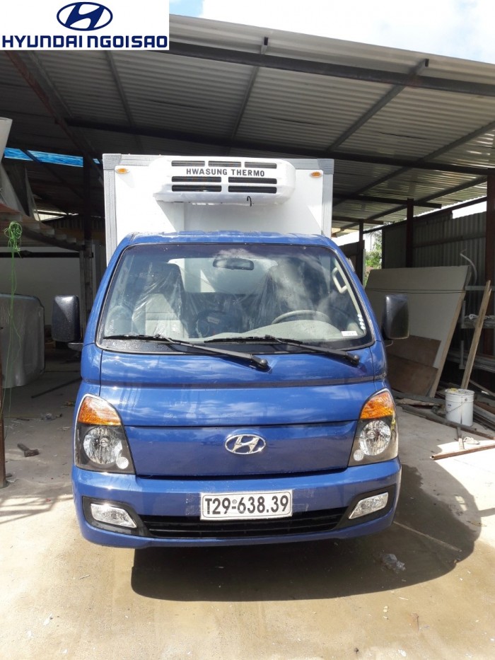 Hyundai thùng đông lạnh dưới 2 tấn