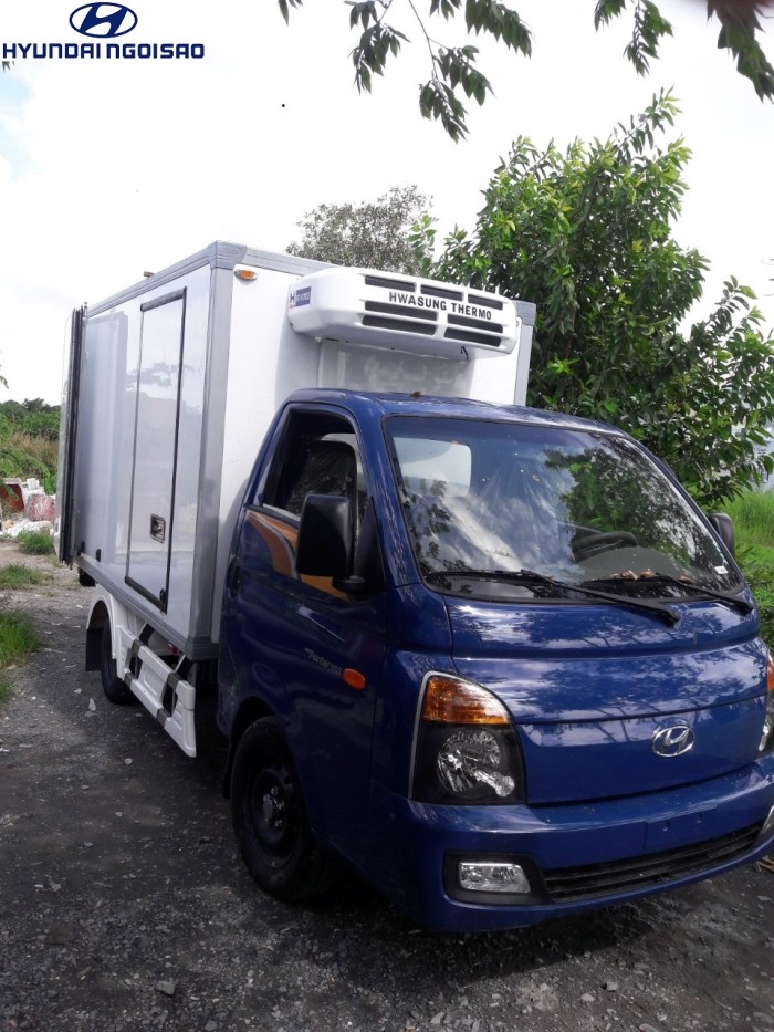 Hyundai thùng đông lạnh dưới 2 tấn