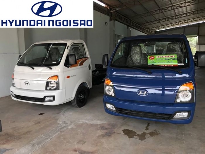 Hyundai thùng kín dưới 2 tấn