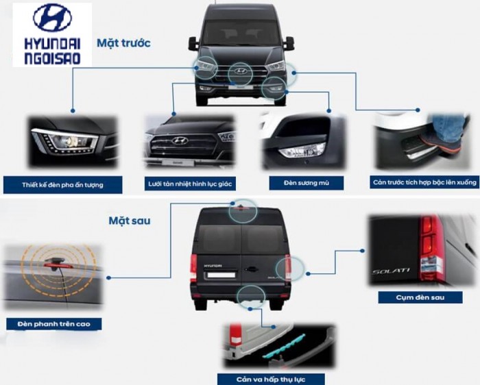 Hyundai Solati xe khách 16 chổ mới nhất