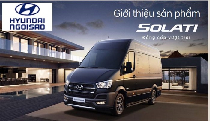 Hyundai Solati xe khách 16 chổ mới nhất