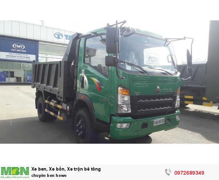 chuyên ben howo sino truk howo từ 6,5 tấn giá rẻ nhất Thành phố HỒ Chí Minh