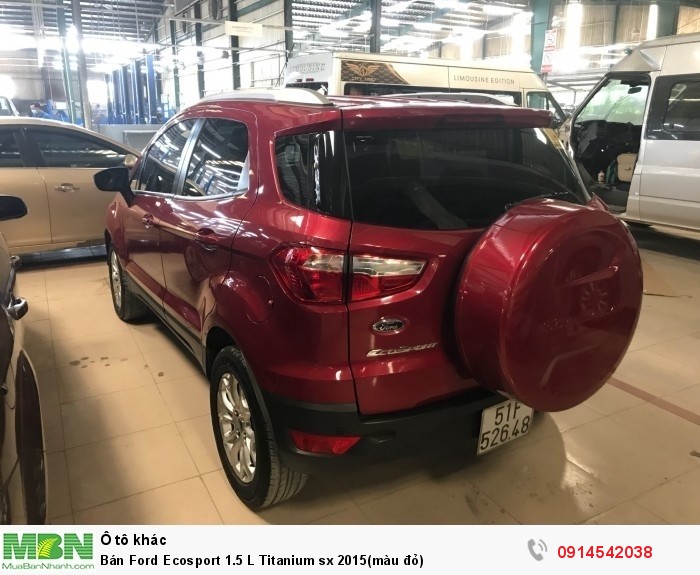 Bán Ford Ecosport 1.5 L Titanium sx 2015(màu đỏ)