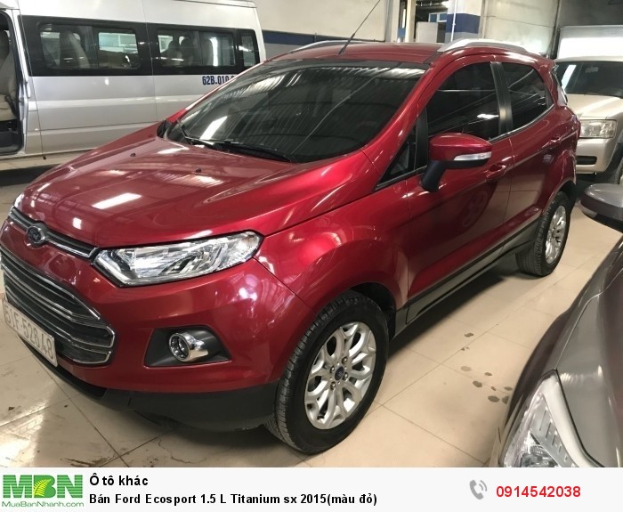 Bán Ford Ecosport 1.5 L Titanium sx 2015(màu đỏ)