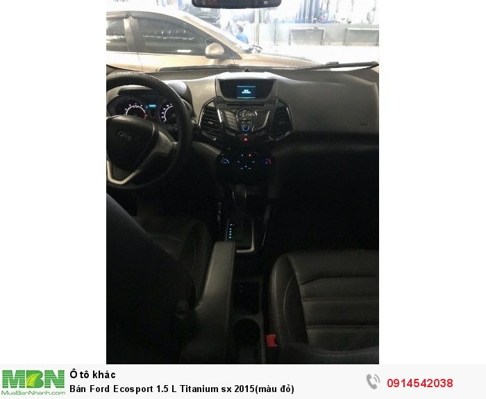 Bán Ford Ecosport 1.5 L Titanium sx 2015(màu đỏ)
