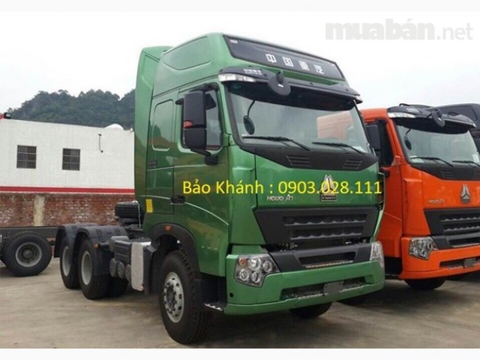 Xe đầu kéo howo/cnhtc động cơ 375hp giá rẻ