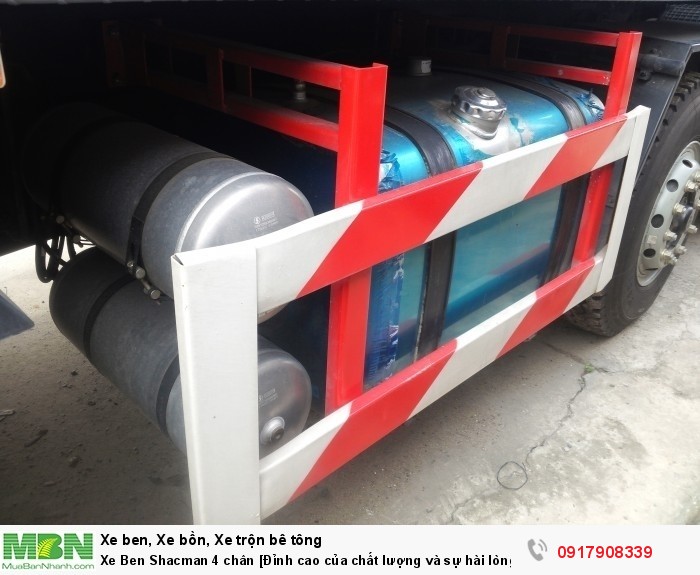 Xe Ben Shacman 4 chân [Đỉnh cao của chất lượng và sự hài lòng]