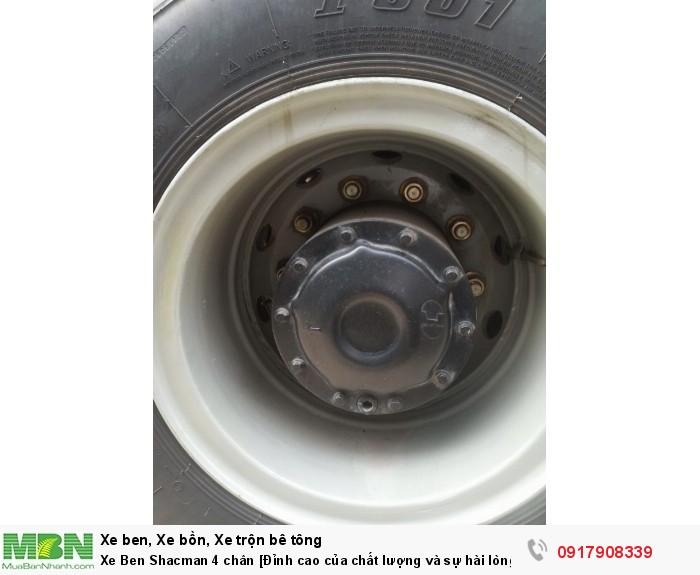 Xe Ben Shacman 4 chân [Đỉnh cao của chất lượng và sự hài lòng]