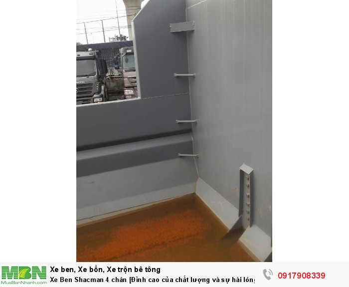Xe Ben Shacman 4 chân [Đỉnh cao của chất lượng và sự hài lòng]