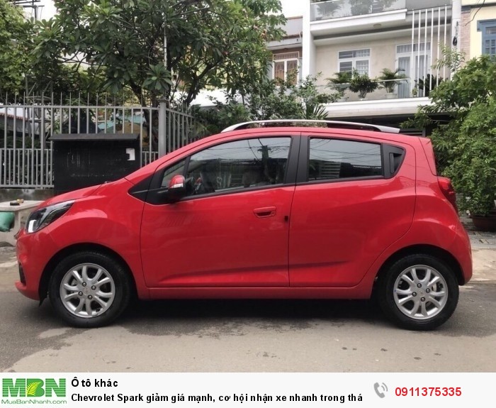 Chevrolet Spark giảm giá mạnh, cơ hội nhận xe nhanh trong tháng.