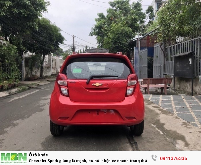 Chevrolet Spark giảm giá mạnh, cơ hội nhận xe nhanh trong tháng.