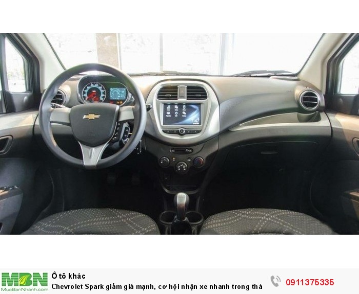 Chevrolet Spark giảm giá mạnh, cơ hội nhận xe nhanh trong tháng.