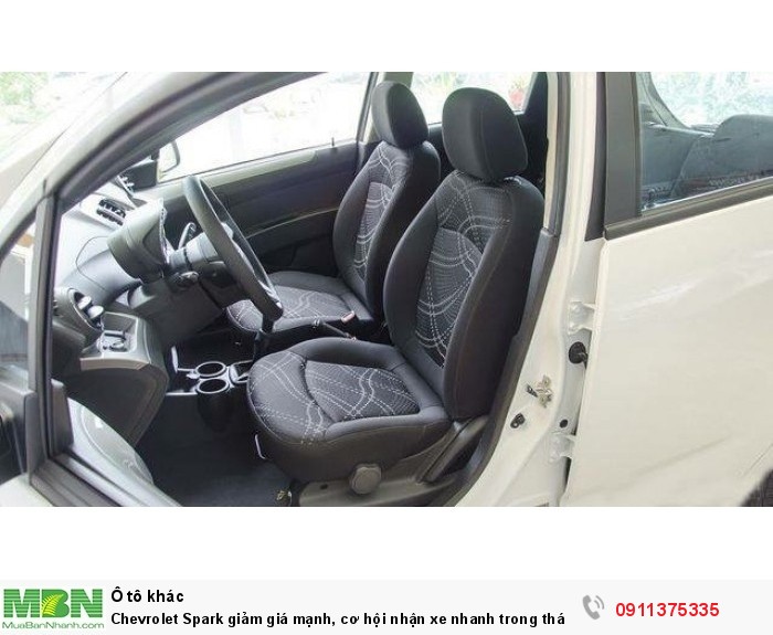 Chevrolet Spark giảm giá mạnh, cơ hội nhận xe nhanh trong tháng.