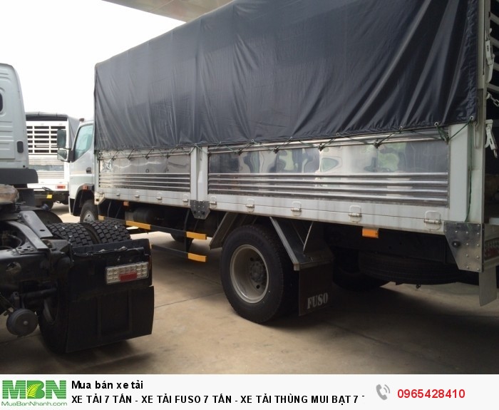 Xe tải 7 tấn - xe tải fuso 7 tấn - xe tải thùng mui bạt 7 tấn - xe tải 7 tấn giá rẻ