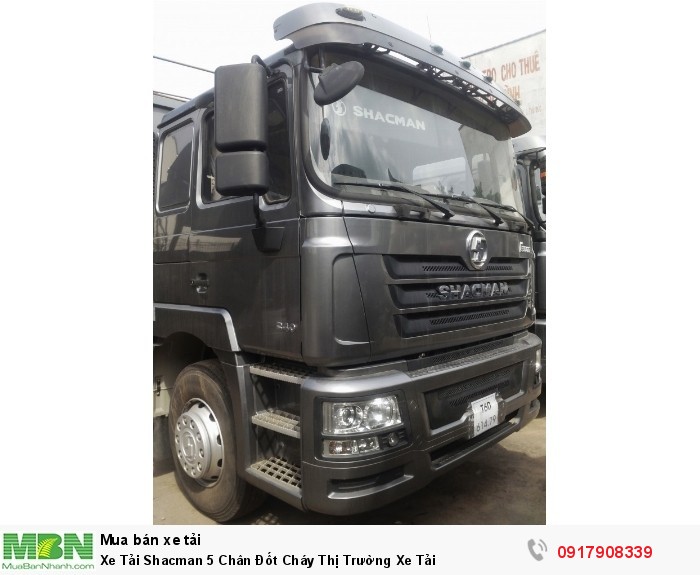 Xe Tải Shacman 5 Chân Đốt Cháy Thị Trường Xe Tải