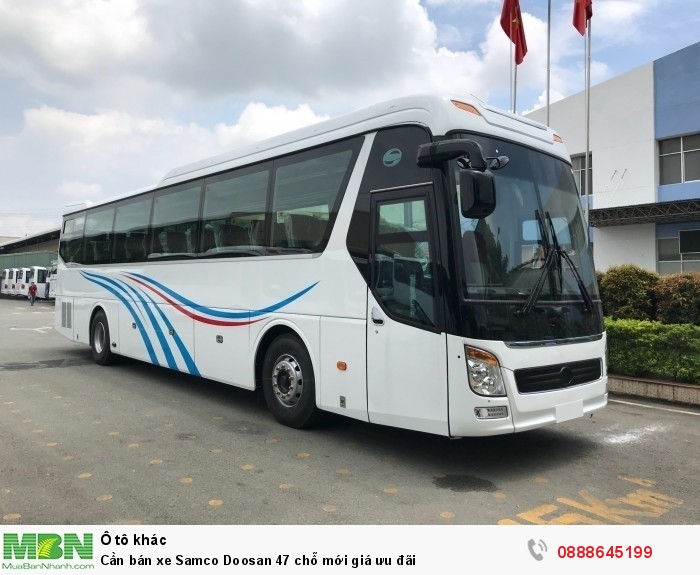Cần bán xe Samco Doosan 47 chỗ mới giá ưu đãi