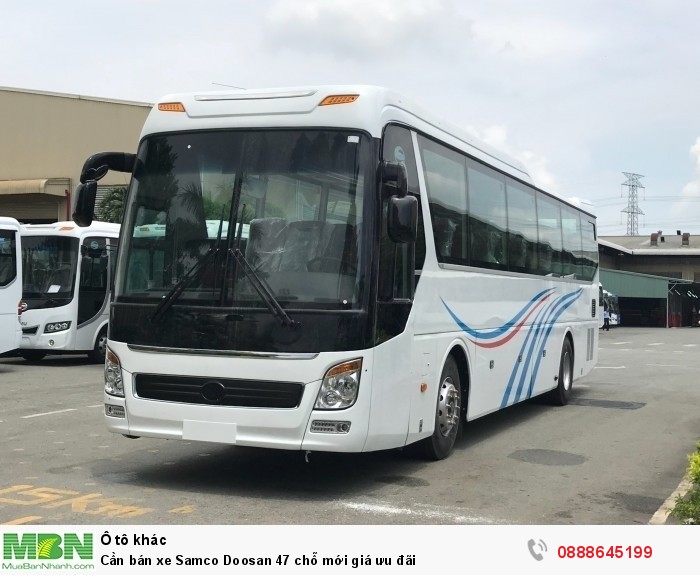 Cần bán xe Samco Doosan 47 chỗ mới giá ưu đãi