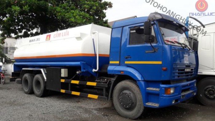 Xe bồn xăng dầu Kamaz 18 m3