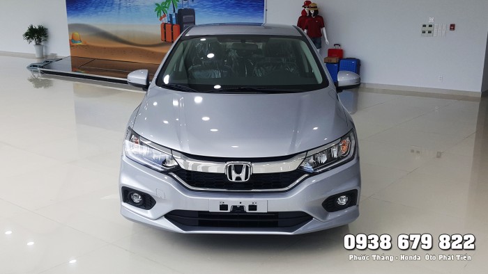 Xe Honda City TOP đời 2018 màu Bạc, Trả góp với 180tr nhận xe, Tặng gói phụ kiện trong tháng