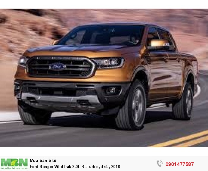 Ford Ranger WildTrak 2.0L Bi-Turbo , 4x4 , 2019